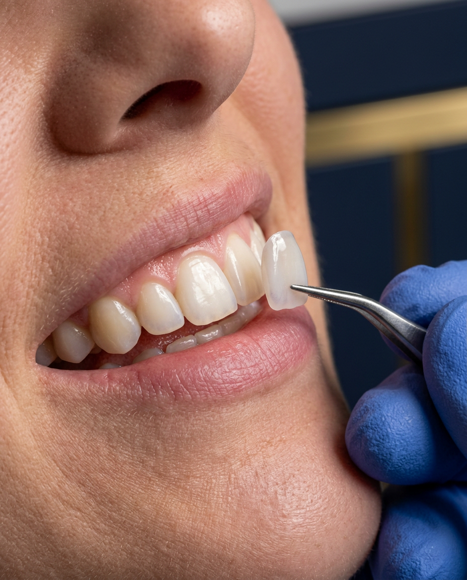 Aplicação de Facetas e Lentes de Contato Dental